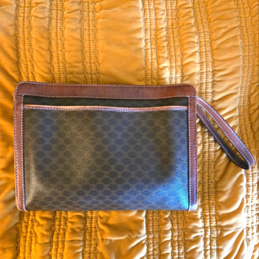 Celine Macadam Vintage Wristlet Clutch - Picture 2 of 14